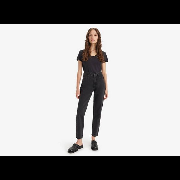 Levi's 80s Black Mom Jeans - Picture 1 of 4